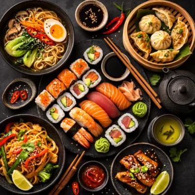 Asiatisk og sushi