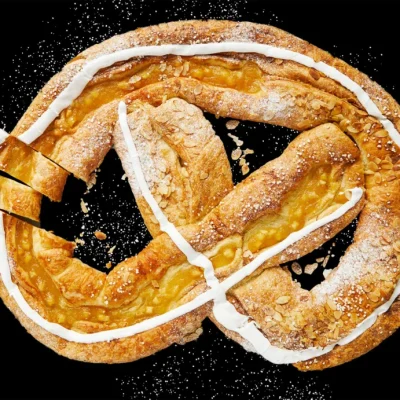 Wienerkringle med eple og makron, 25-30 porsjoner