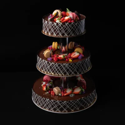 Bryllupskake med sjokolade