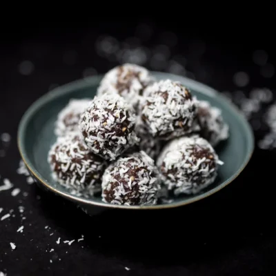 Raw balls sjokolade