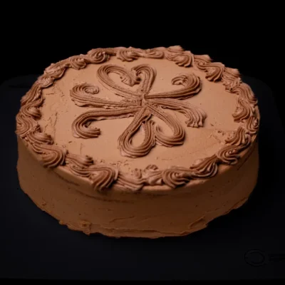 Sjokoladekake med sjokoladekrem 16 pers.