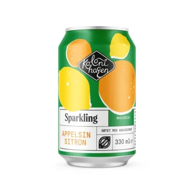 Kolonihagen Appelsin og Sitron 330ml boks